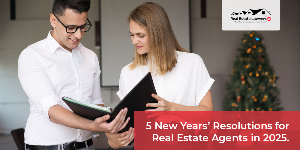 5 New Year’s resolutions for real estate agents in 2025